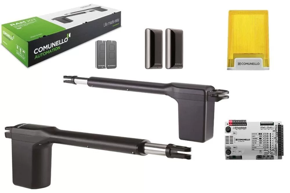 Automatizare porti batante, pana la 2x3m, 2x400kg, 230V, IP44, Comunello RAM 300, GKRM300HHB900